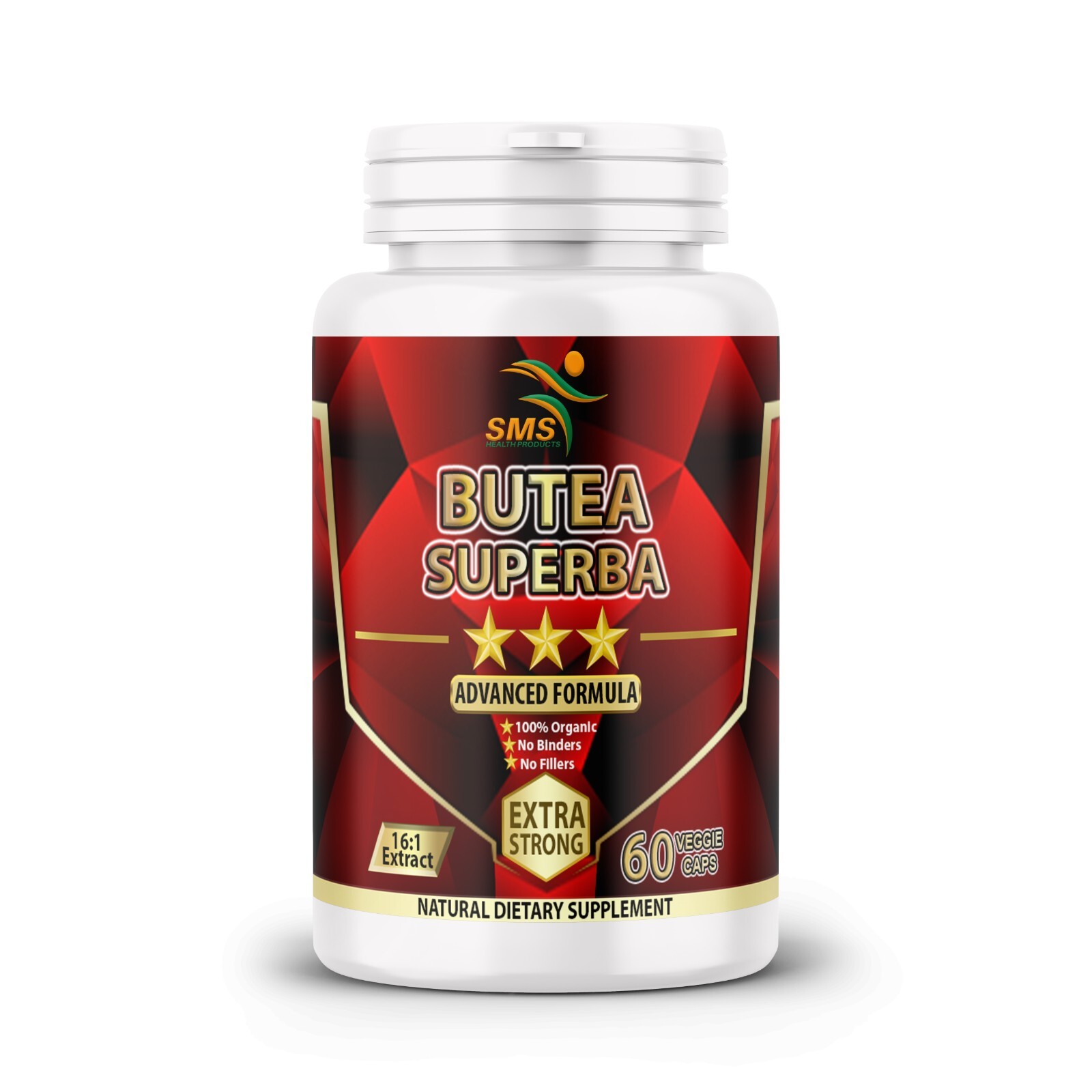 Butea Superba Pills Red Kwao Krua 1000mg DAILY Mens Health ORGANIC 120 CAPS