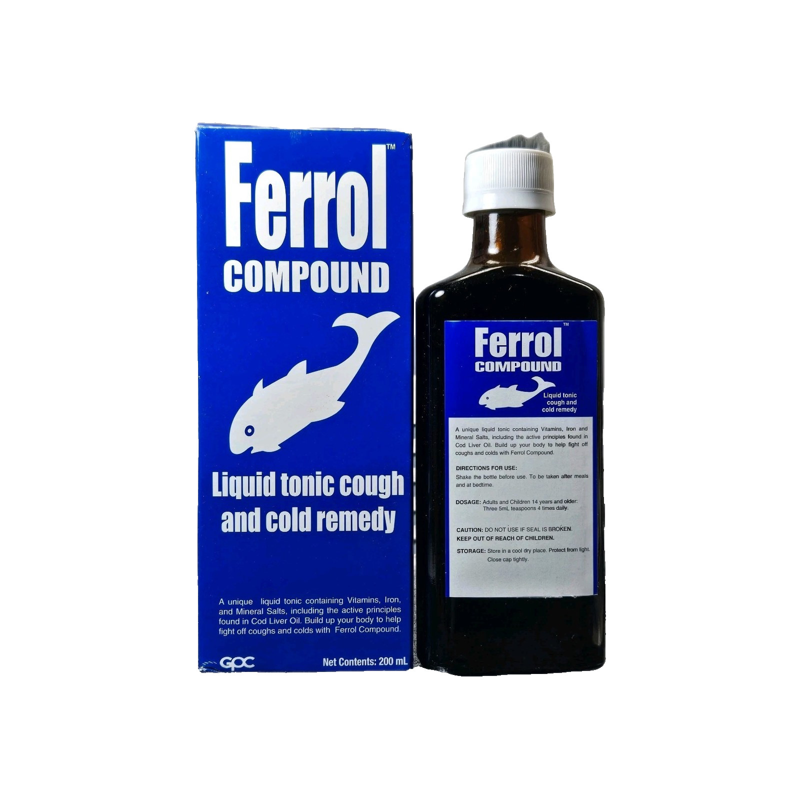 Ferrol Compound Liquid Tonic Cough & Cold Remedy 200ML Immune Support