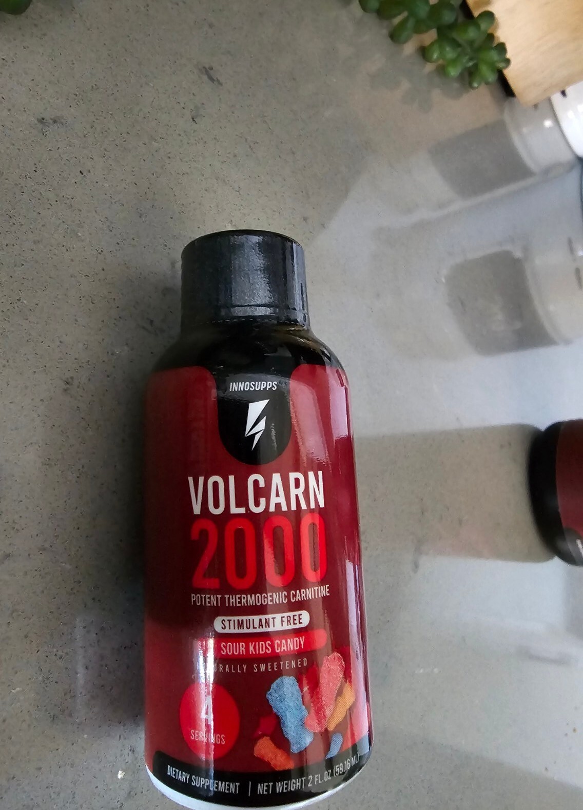 Volcarn 2000 4 Servings Each Mini Bottles (Set Of 3) Brand New Sealed