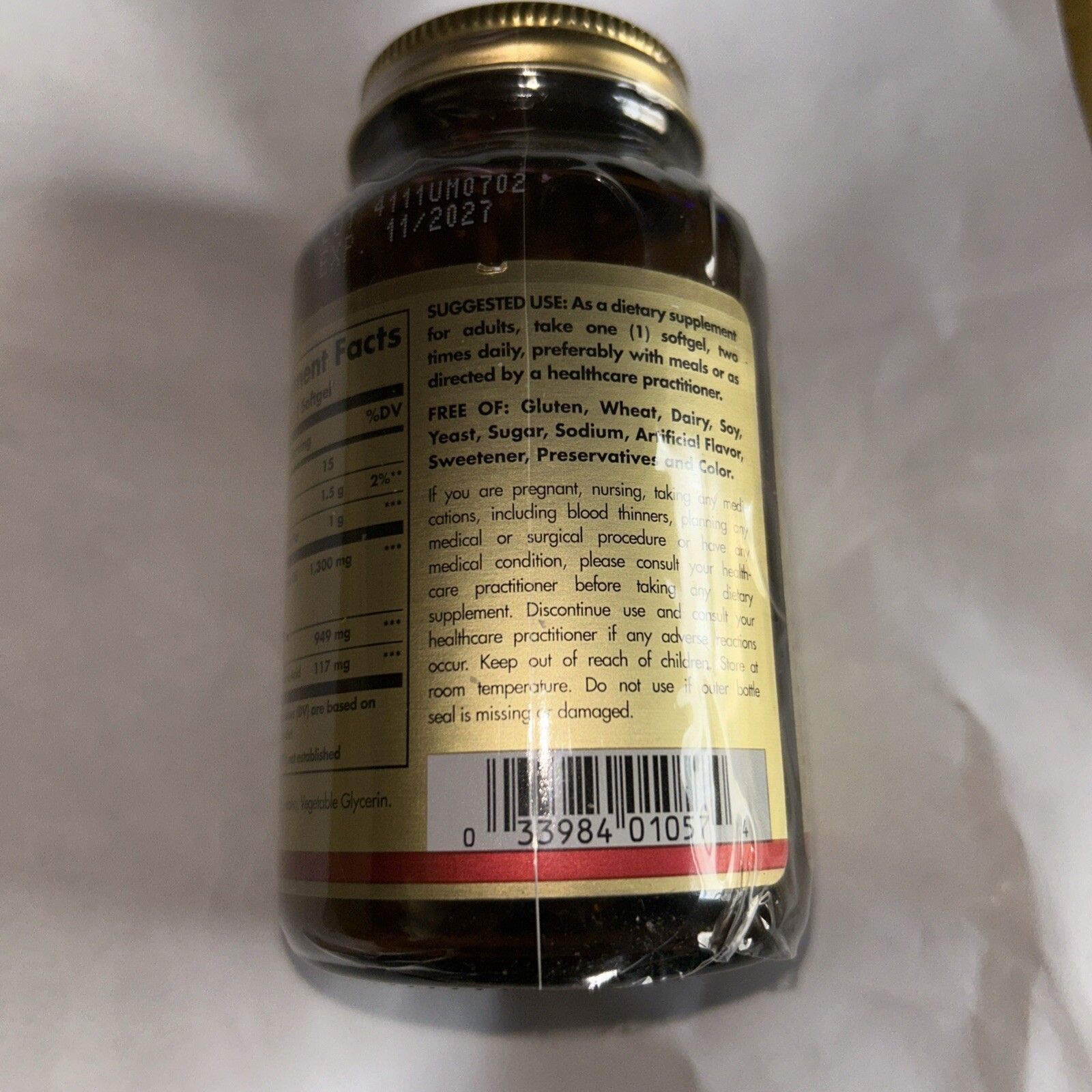 Solgar Evening Primrose Oil 1300 mg 60 Softgels