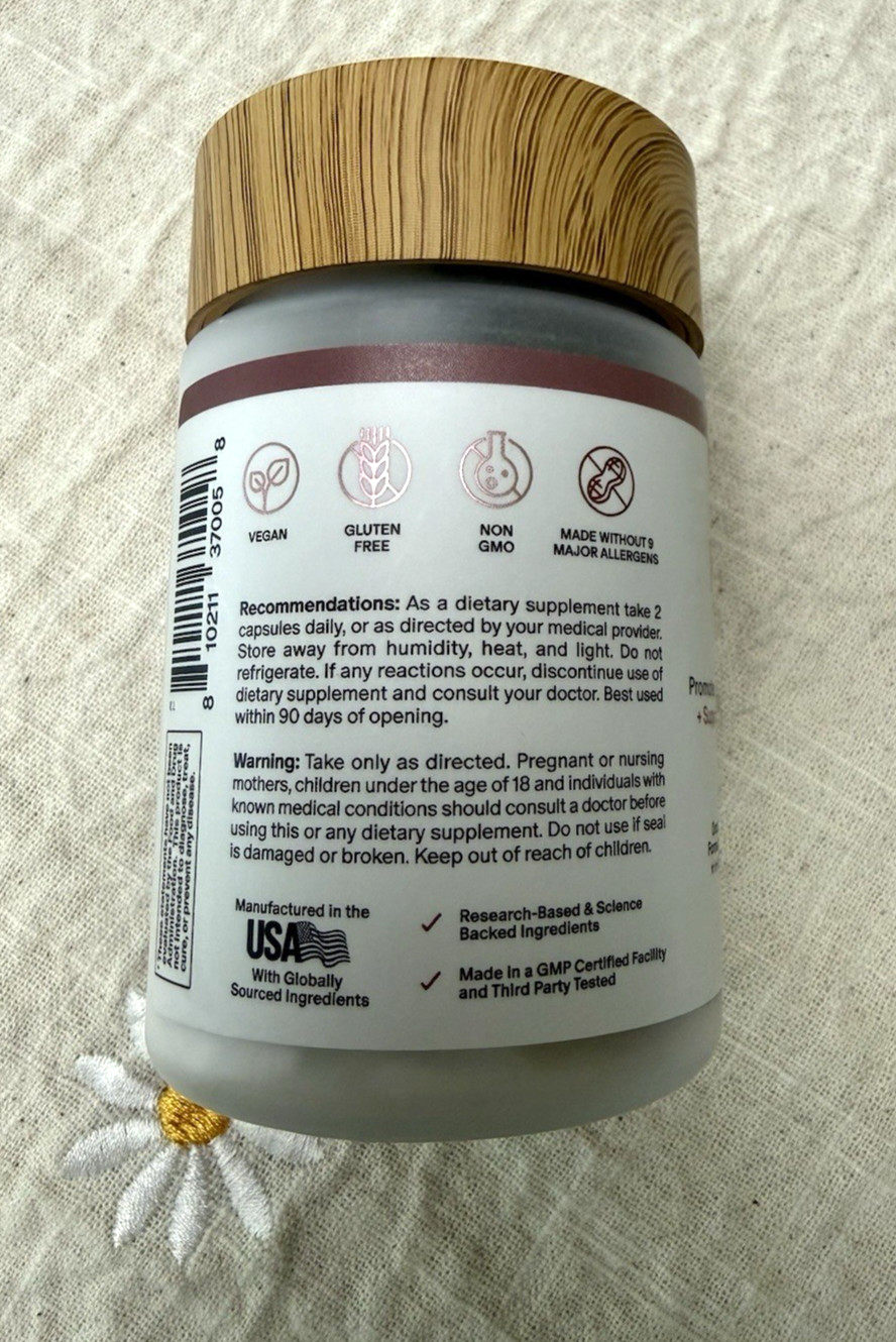 SNAP Perimeno Health Hormone Balance Vegan Gluten-Free 60 Count Exp 03/2029- NEW
