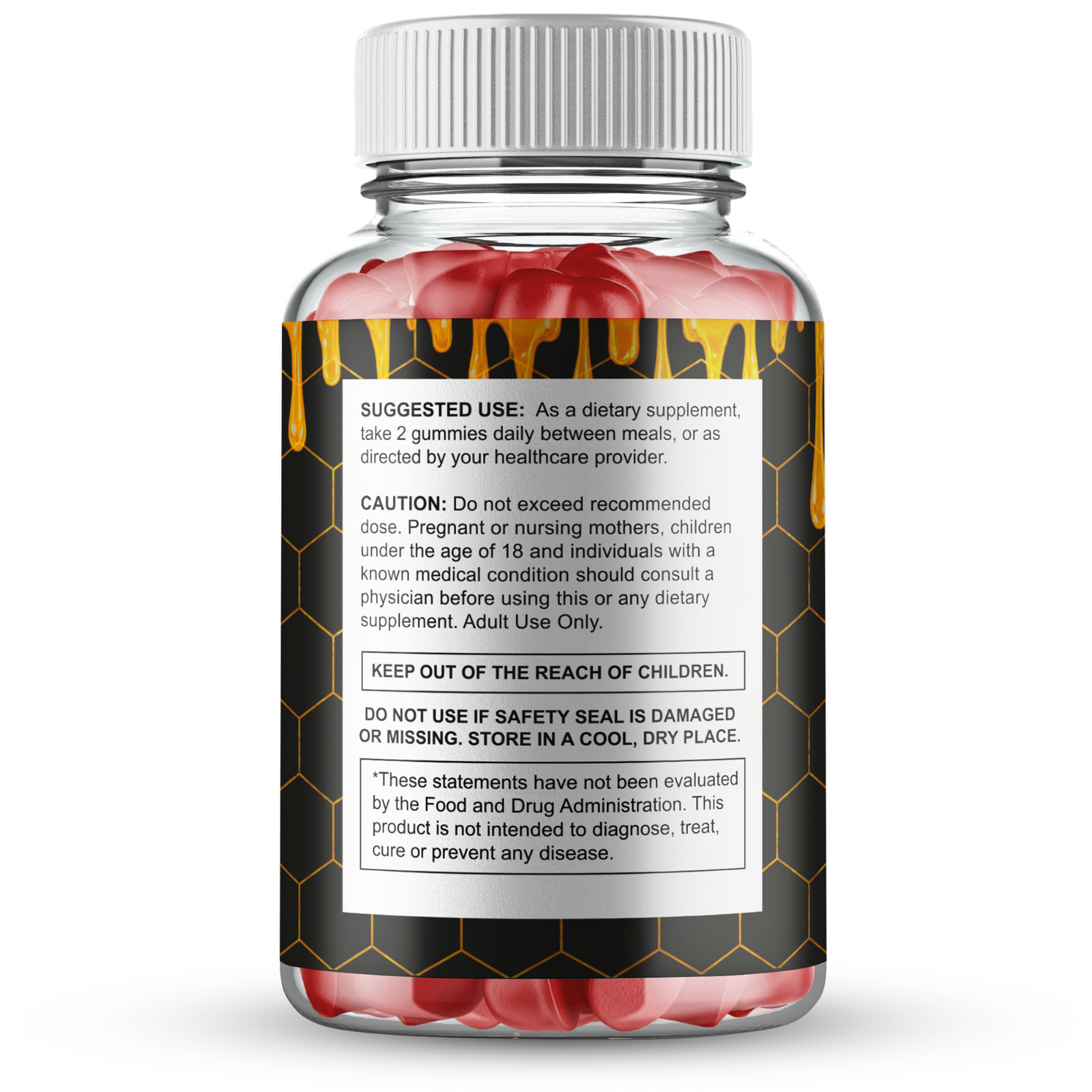 Alpha Honey Gummies, Official AlphaHoney Supplement Gummy (3 Pack)