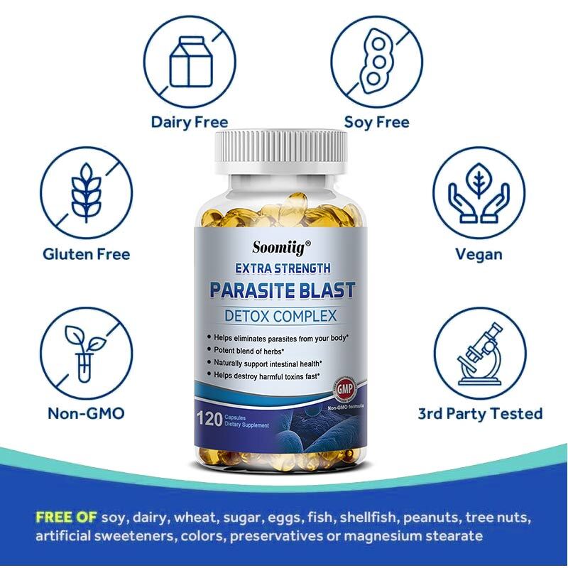 Detox Cleanse Caps,Full Gut to Healthy Digestion & Intestinal Balance,120 Count