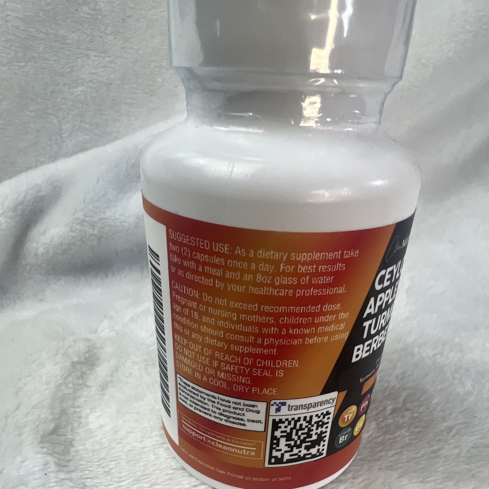 Clean Nutraceuticals Gluco Defend Blood Sugar Support 60 Capsules Exp 08/2026