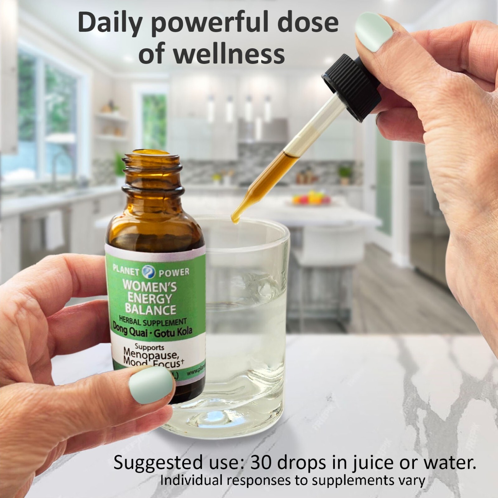 Women’s Hormonal Balance-Daily Herbal Drops. Menopause, PMS, Mood. Ashwagandha+6