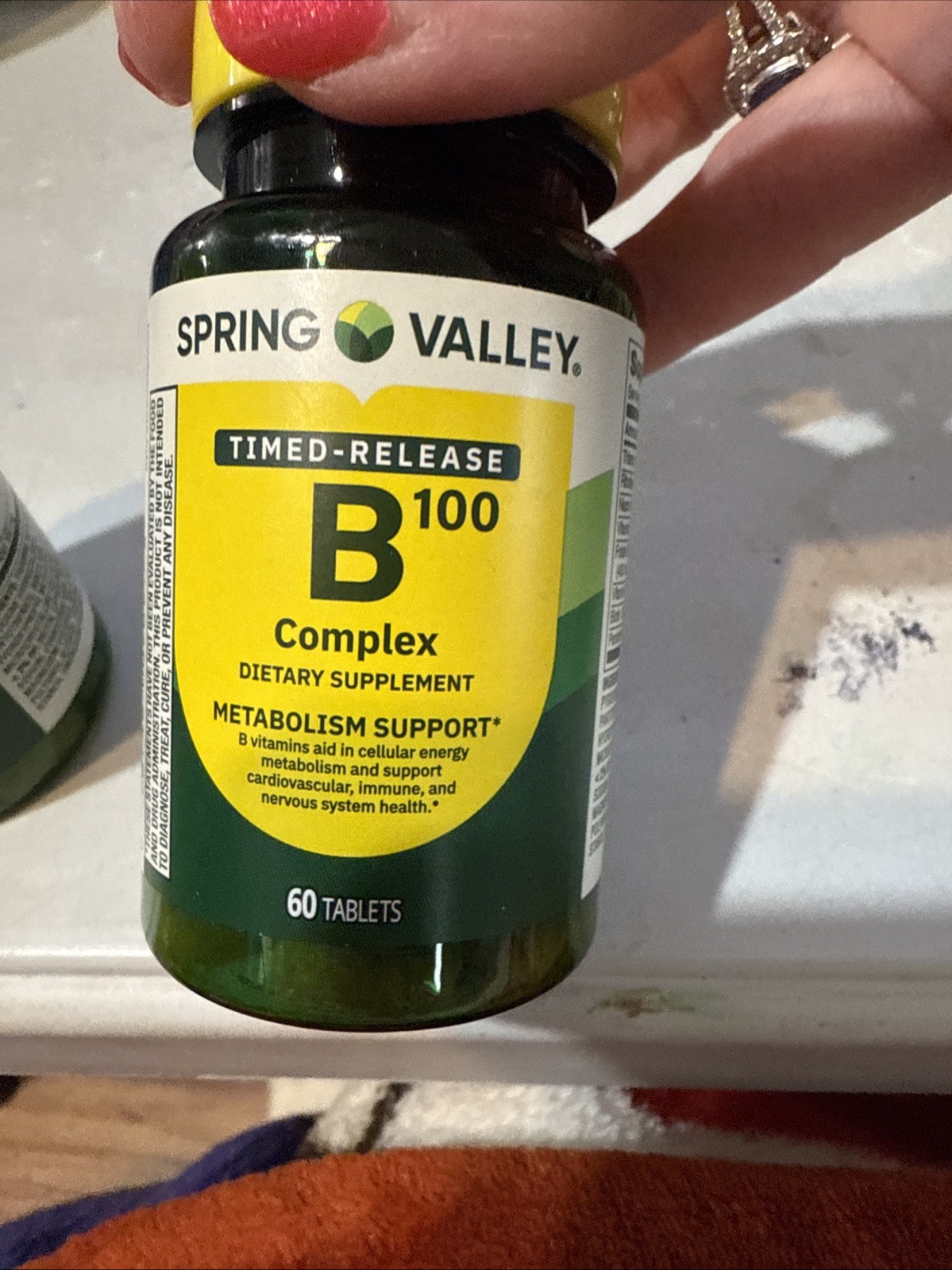 Spring Valley (2 Pk) Timed Release B100 Complex Tablets 60ct 9/27