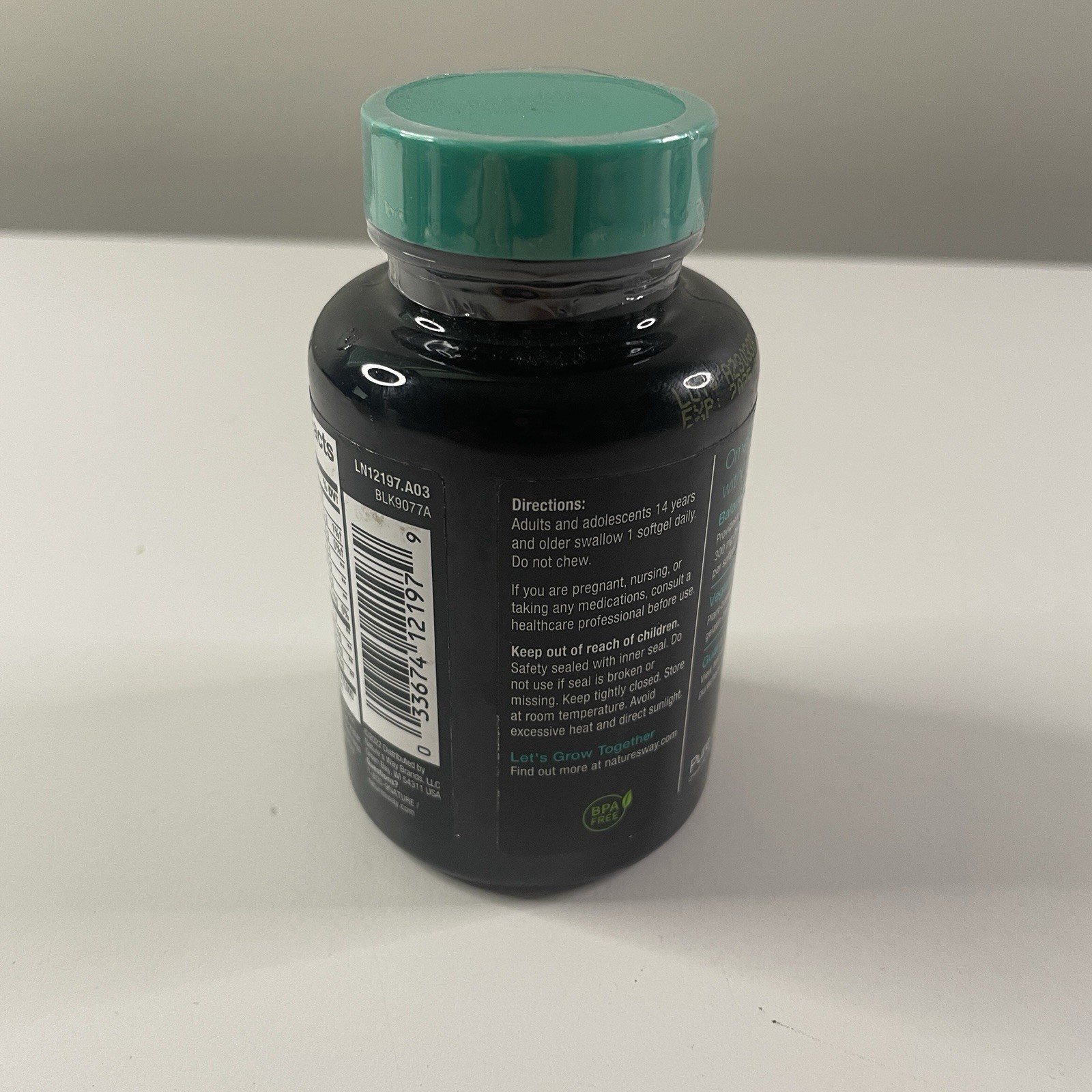 NutraVege, Omega-3 Plant-based 500 mg, 30 Softgels Exl/01/2026