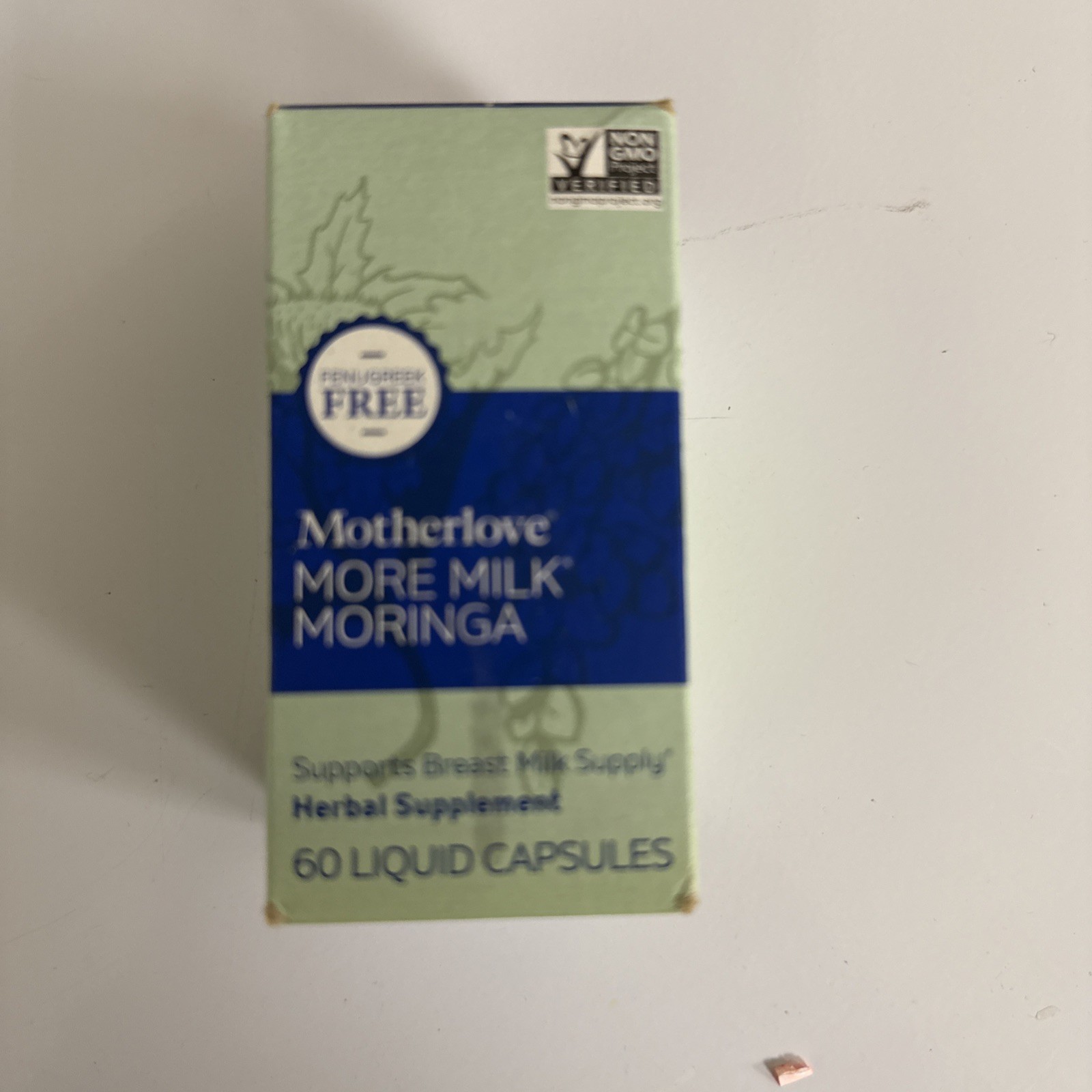 MotherLove MORE MILK MORINGA Supports Breast Milk Supply 60 Caps Exp 08/2026
