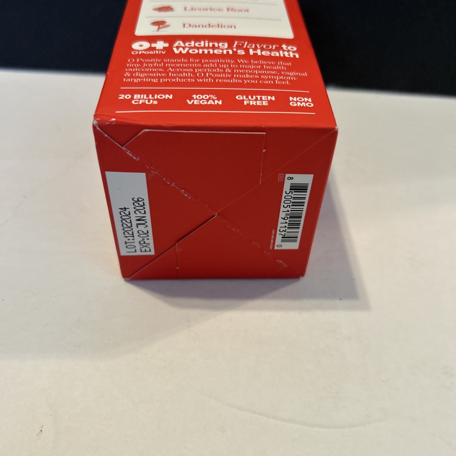 O Positiv URO Whole Body Probiotic 3-In-1 Probiotic Support 30 Caps NEW Exp 6/26