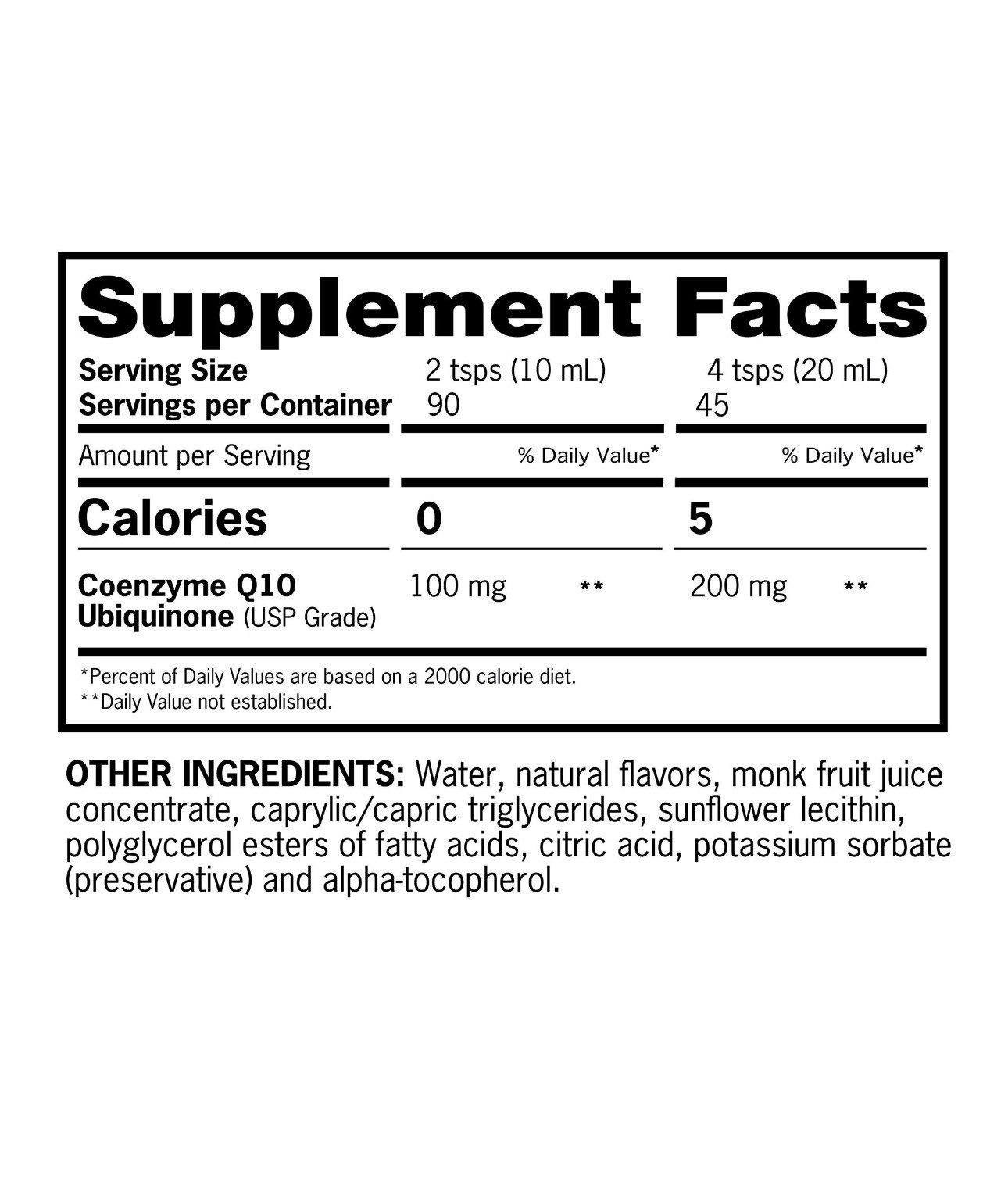 Qunol Liquid CoQ10 100mg 90 Servings 30.4 fl oz Orange Pineapple Flavor EXP 4/28