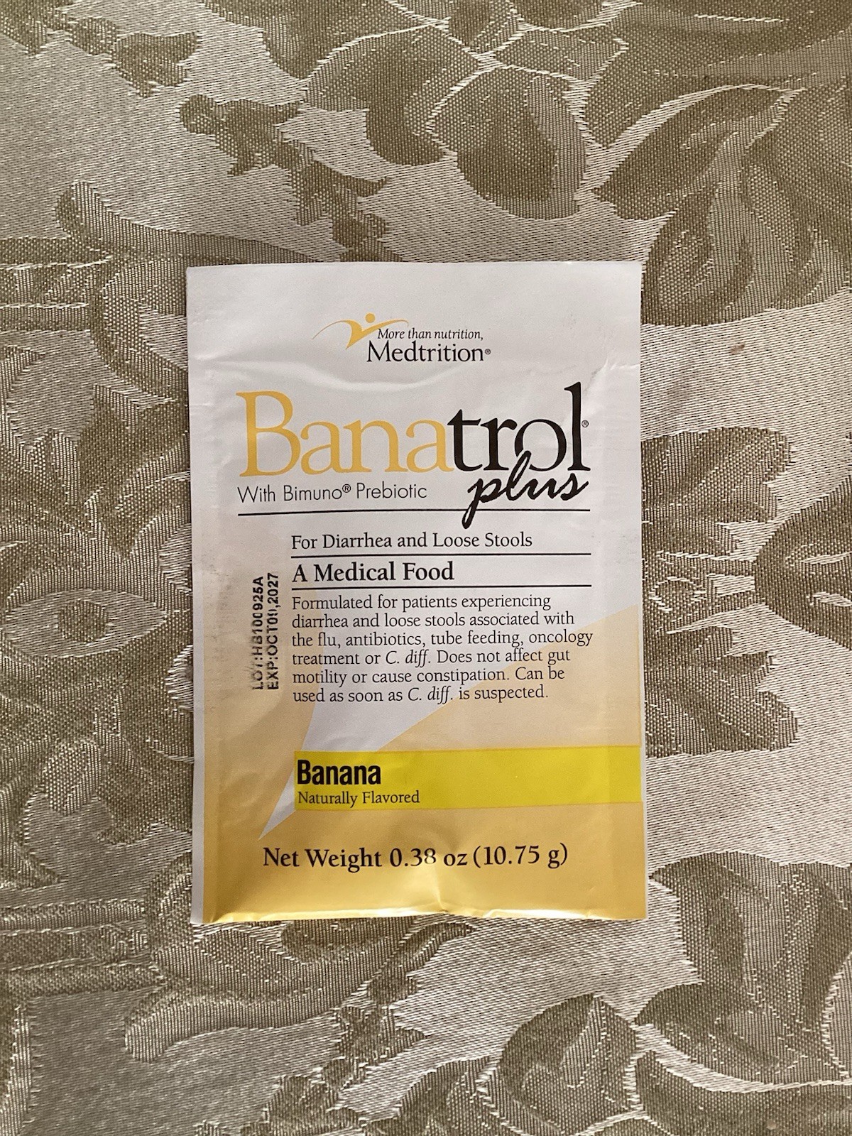 Banatrol Plus Oral Supplement Banana 10.75 Gram Packets – Box Of 75 Packets