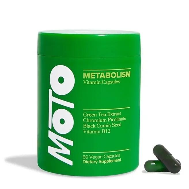 Metabolism Boosting Capsules Green Tea EGCG Chromium B12 Energy 30 Servings