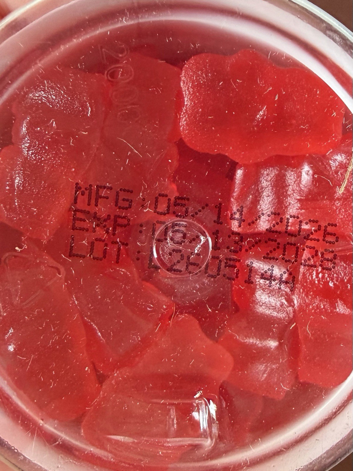 Youlikee Magnesium Complex 400mg Gummies Strawberry 60ct Vegan Sugar-Free