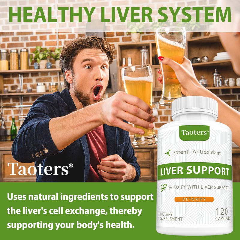 Liver Health Detox Formula – Milk Thistle (80% Silymarin) with NAC, 120 Count