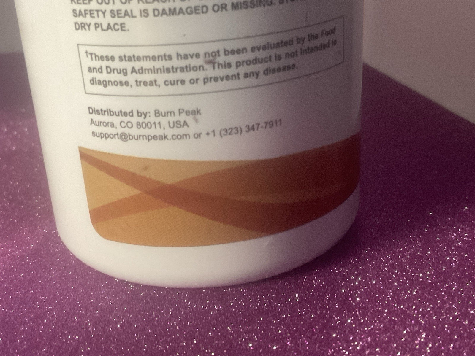 Burn Peak Advanced Weight Loss Support Supplements 30 Capsules 2 Bottles