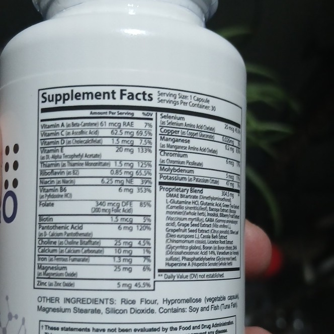 NEURO MINDPRO Dietary Supplement 30 Vegetarian Veg Capsules