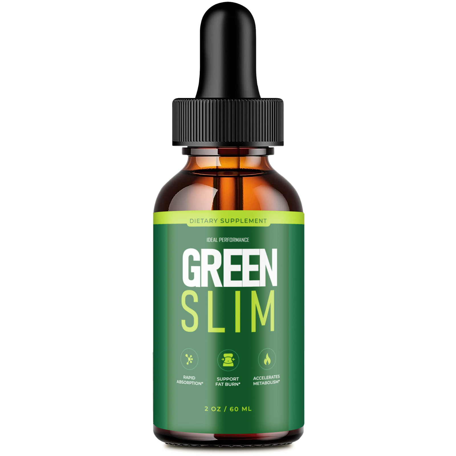 Green Slim Drops, Official GreenSlim Supplement Drops (1 Pack)