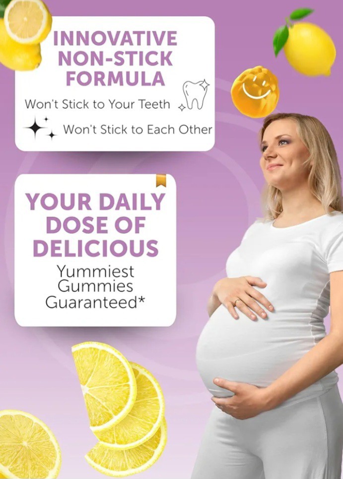 Lunakai 17-in-1 Prenatal Vitamins for Women USA Made Gummies Maternal Wellness
