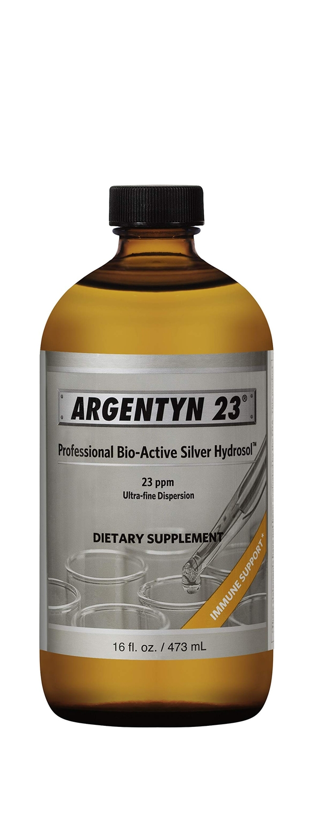 Natural-Immunogenics Corp. – Argentyn 23 16oz 473ml 16 Fl Oz (Pack of 1)