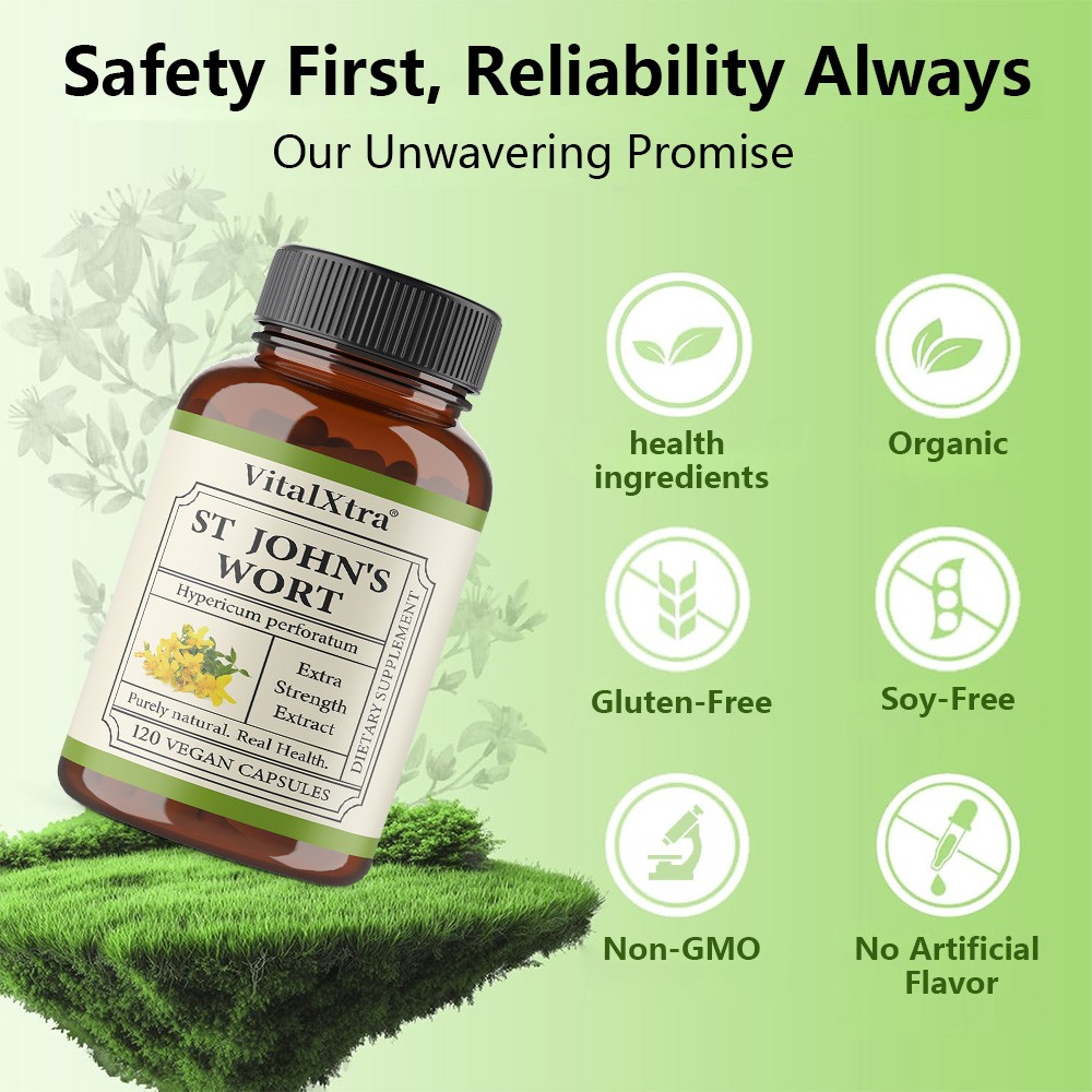 Herbal extracts 30/60/120 Capsules – Natural Mood & Emotional Balance Support