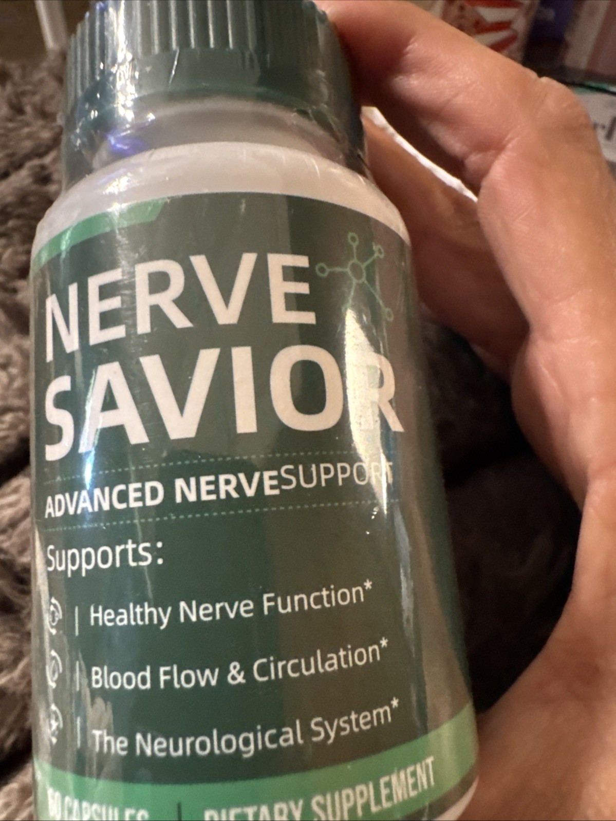 Nerve Savior Advanced Nerve Support 30 Day Supply 60 Capsules