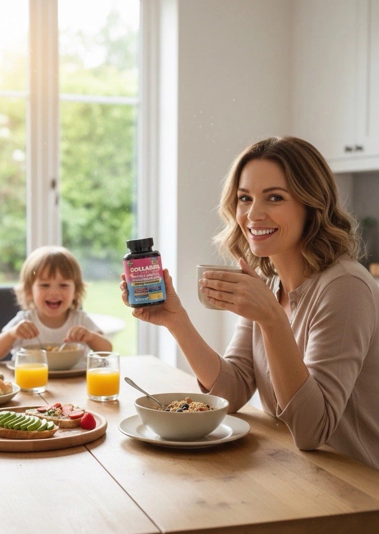 EnergyQ Myo-Inositol D-Chiro D3 K2 + Collagen Biotin Keratin