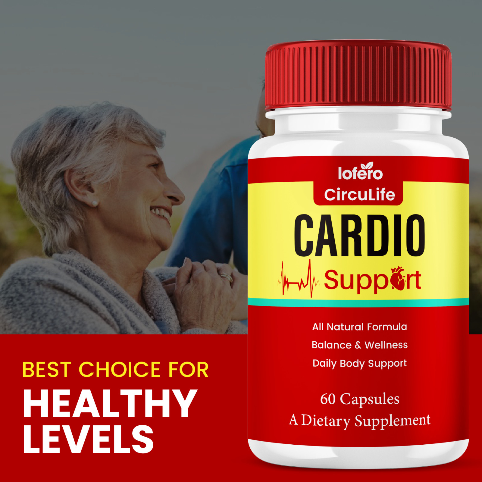 (2 Pack) CircuLife Blood Support, Circu Life for Blood Pressure (120 Capsules)