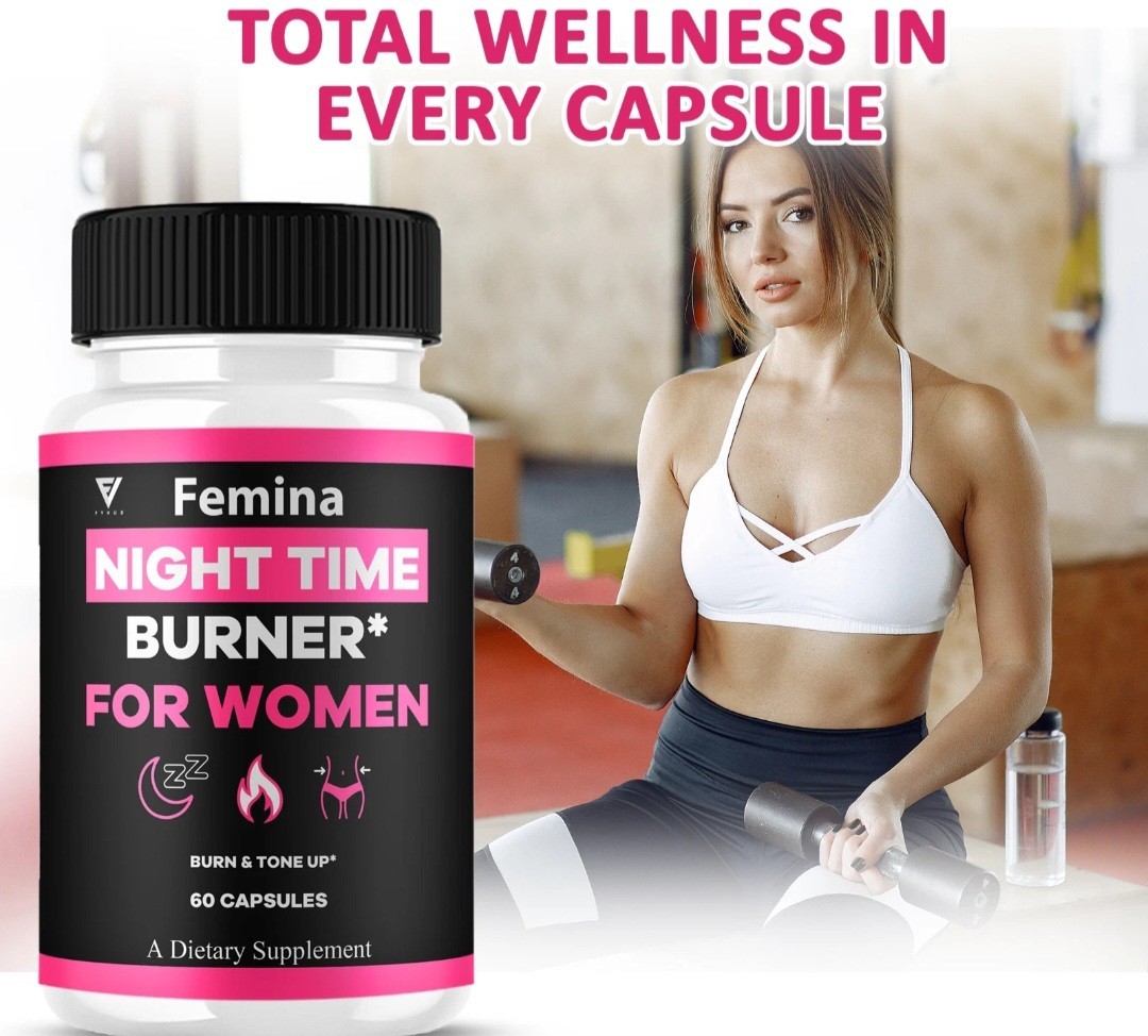 Femina Night Time Capsules Femina NightTime Formula 3 Pack 180 Capsules Total!!