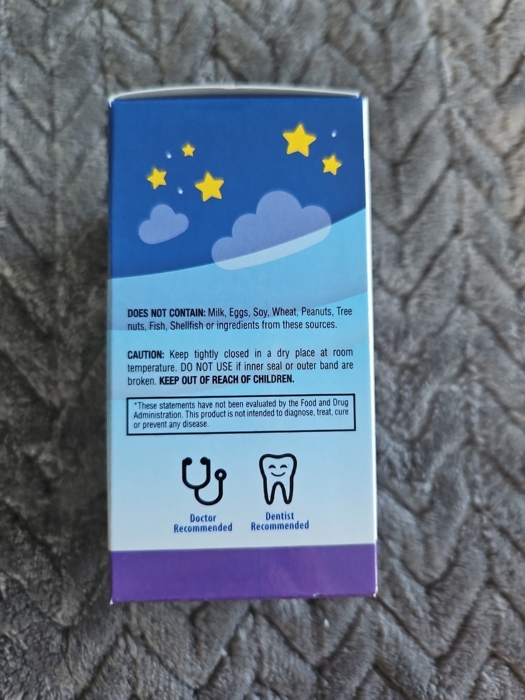 Nature’s Night Kids Plant Based Melatonin Grape Chewable Tablets 60 Ct 02/2027
