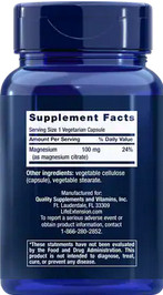 Life Extension MAGNESIUM CITRATE (100 MG) 100 Veg Caps