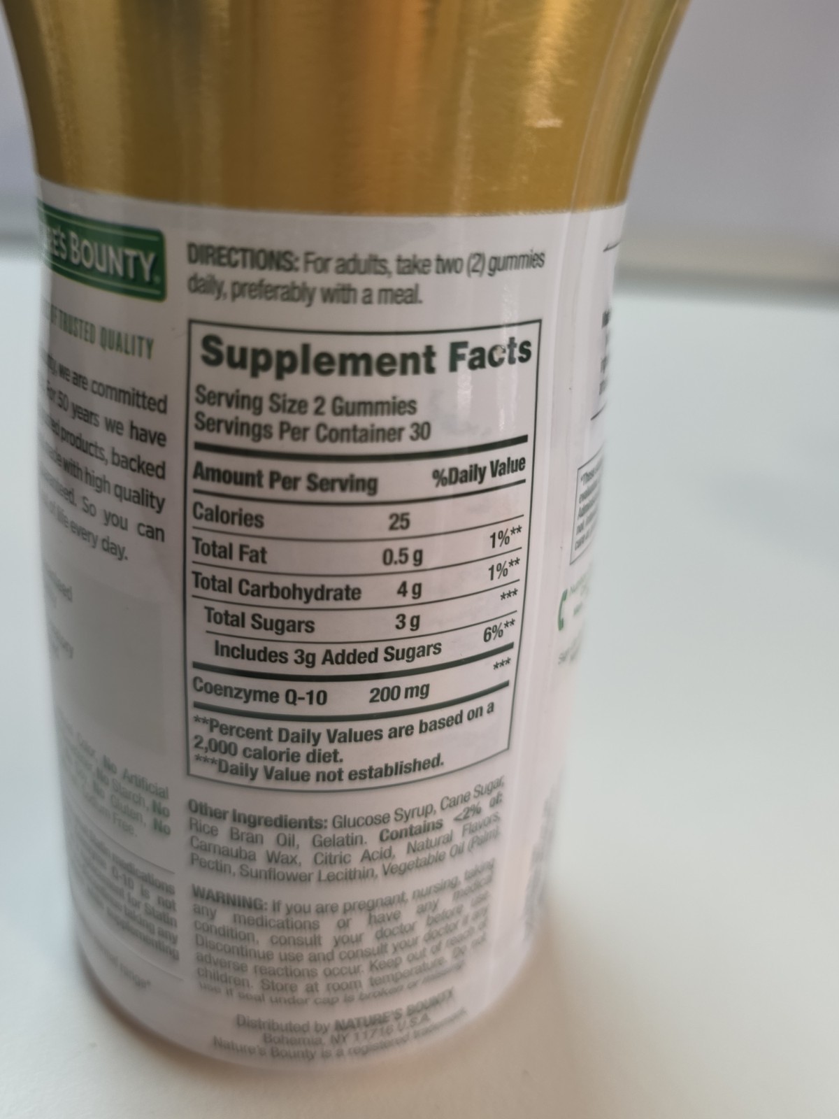 3PK Nature’s Bounty Co Q-10 200mg ~ 60 GUMMIES EA ~ 10/2026. Free Shipping!