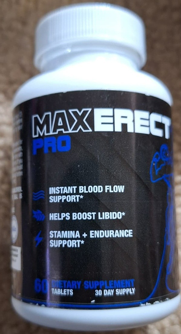 Blood Flow Support for Mens Blood Flow Supplement 60 tablets Exp 04/27