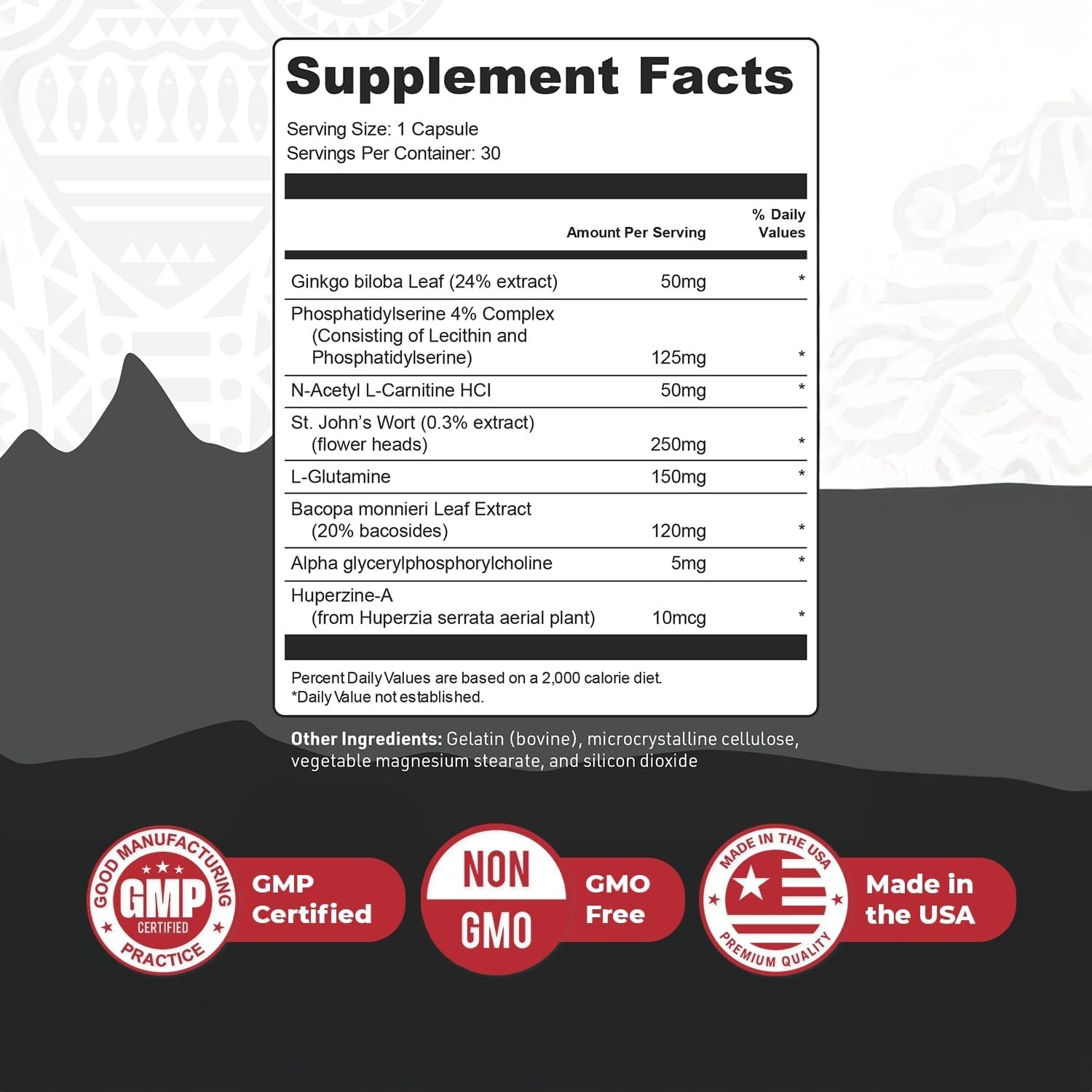 Nature’s NutriWave TribalForce X – Daily Botanical Supplement with Ginkgo Biloba