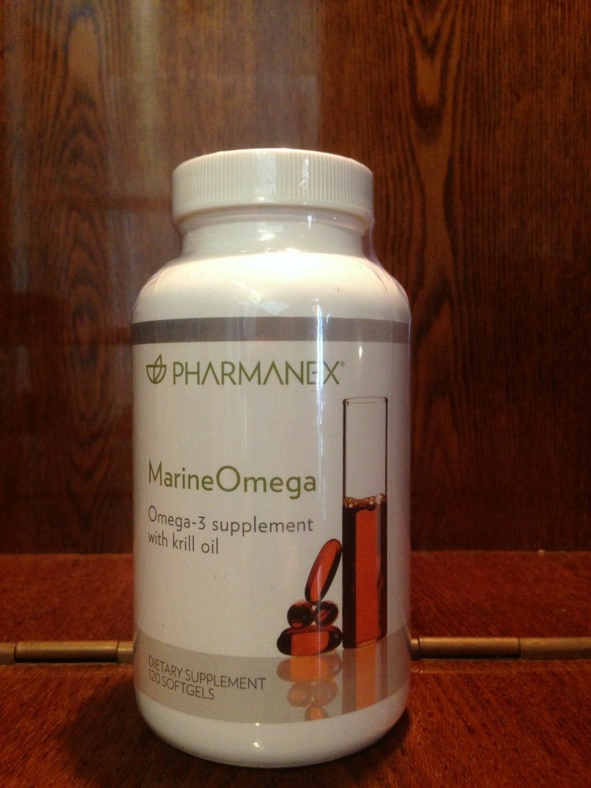Nu Skin Pharmanex Marine Omega MarineOmega, 120 Softgel, New, Exp 11/2025