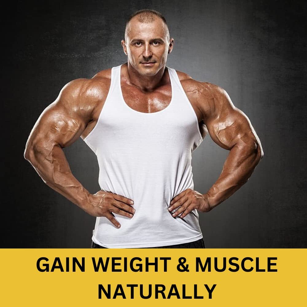 Nutriley Body And Weight Gain Capsules For Unisex Set Of 60 Caps