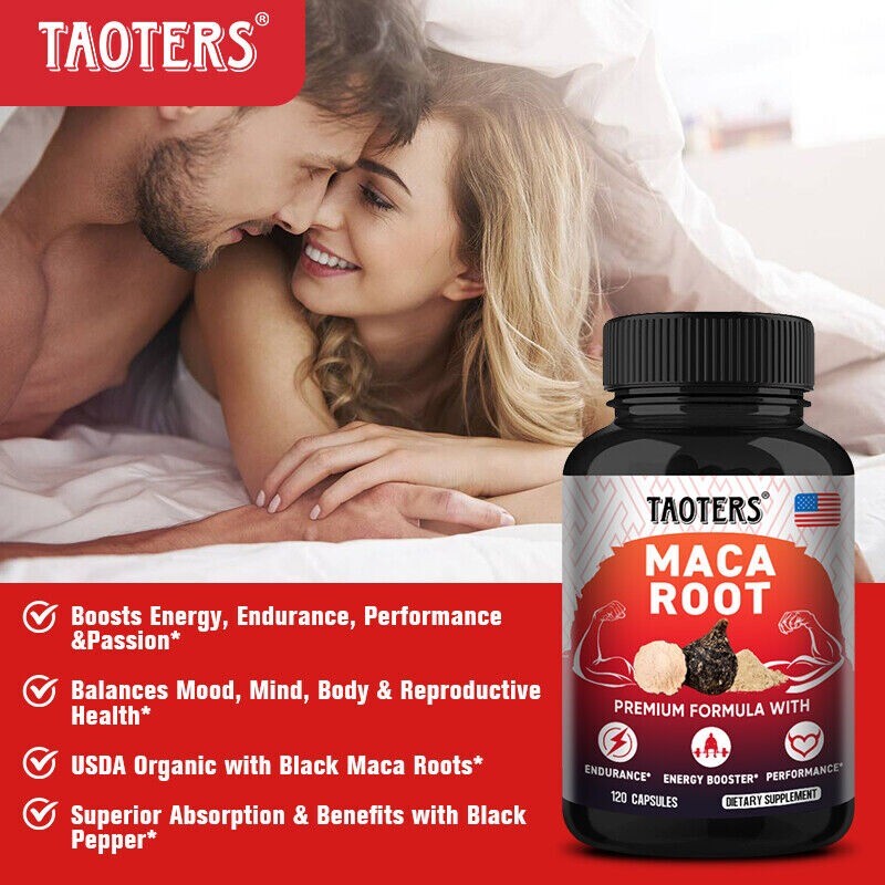Premium Maca Root – Endurance, Energy Booster* Performance Dietary Supplement