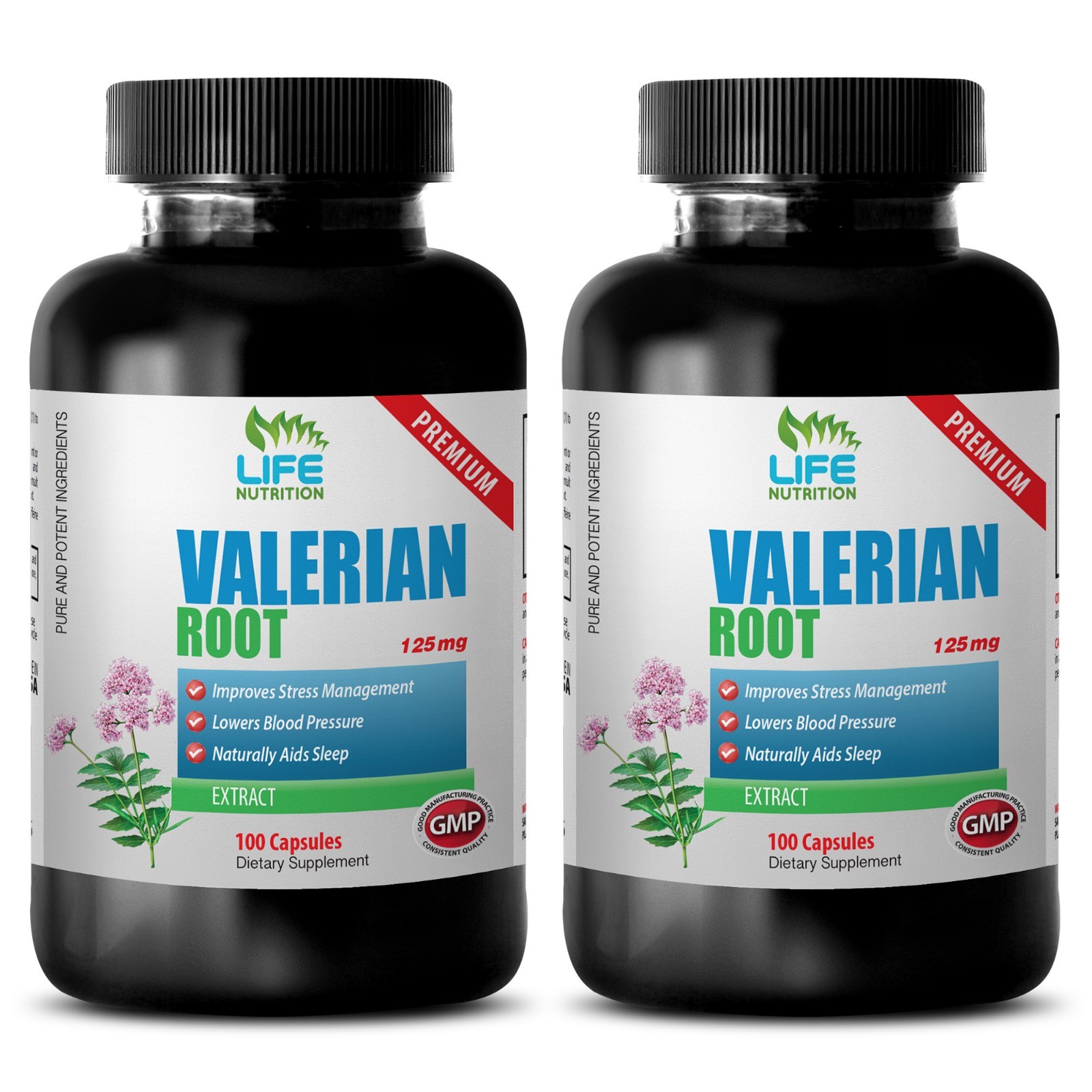 reduce tremors – Valerian Root 125mg (2) – reduce hyperactivity