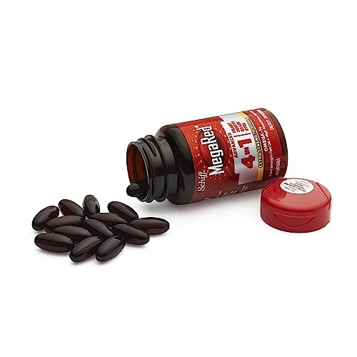 Megared Omega-3 Fish Krill Oil Supplement 900Mg – Megared Advanced 4In1 60