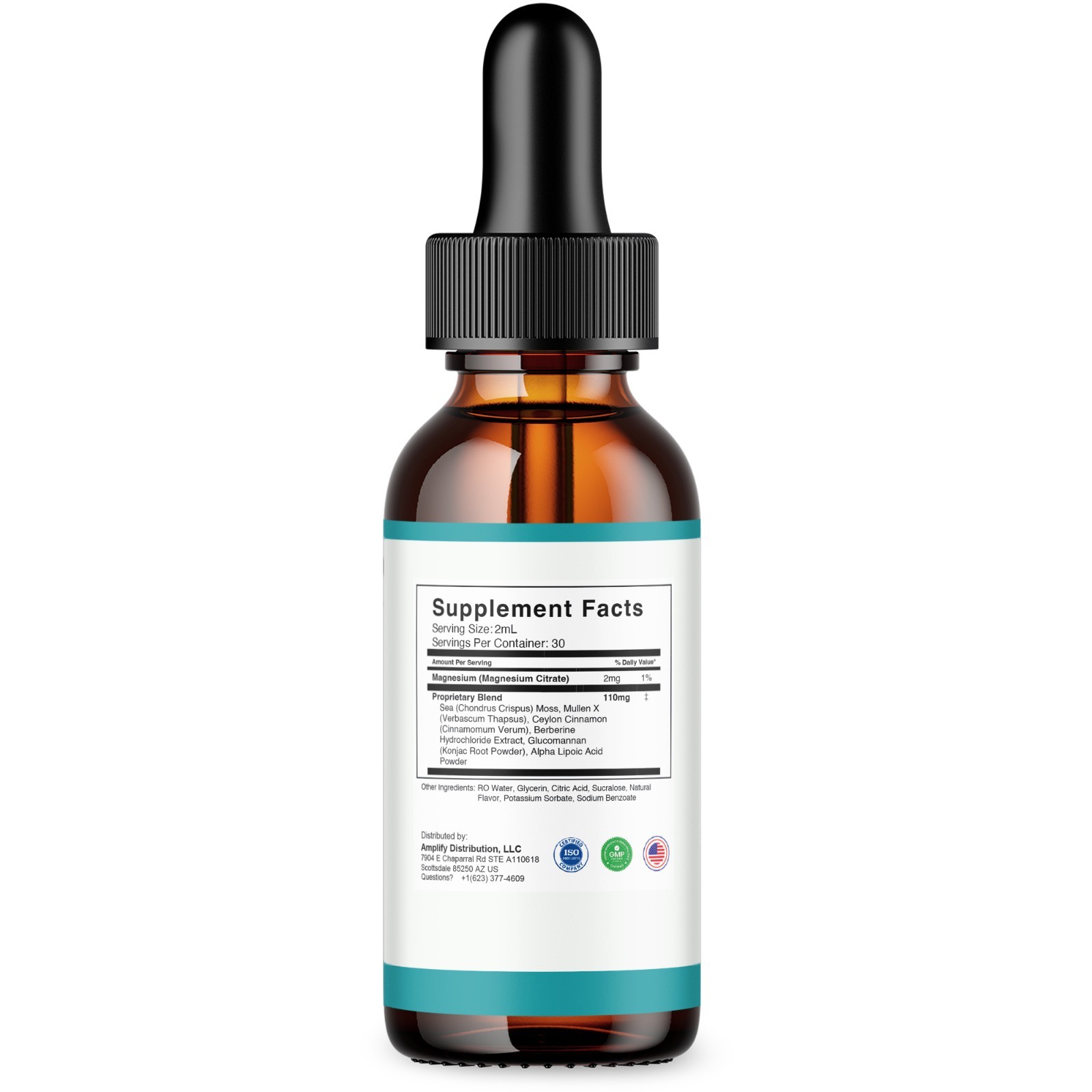 (5 Pack) Glyco Restore Drops, Glyco Restore Blood Support Supplement (10oz)