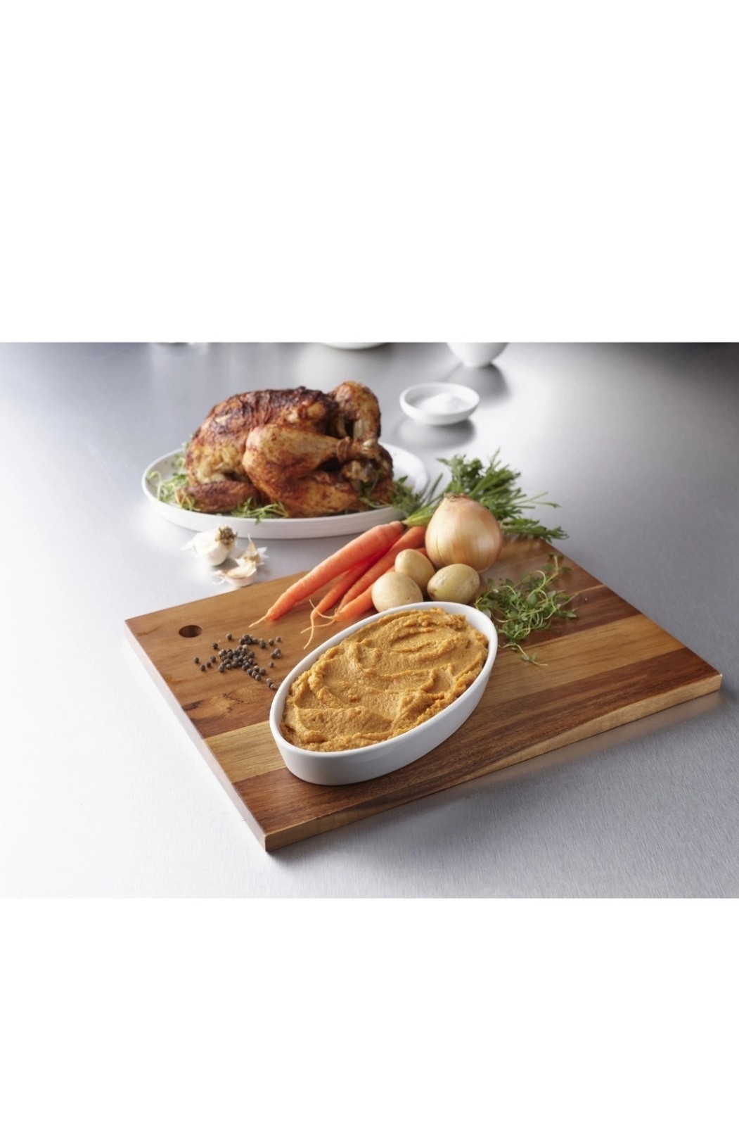 Thick & Easy 60748 Purees Microwave Meal Roasted Chicken Dinner 7 oz 7 Ct