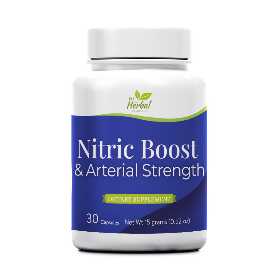 Nitric Boost & Arterial Strength � Circulation & Energy Support � Herbal