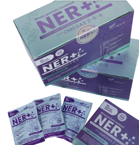 NER+ Protein: Whey Protein Supplement, 30 Sachets – Vanilla, Mentoring Medic