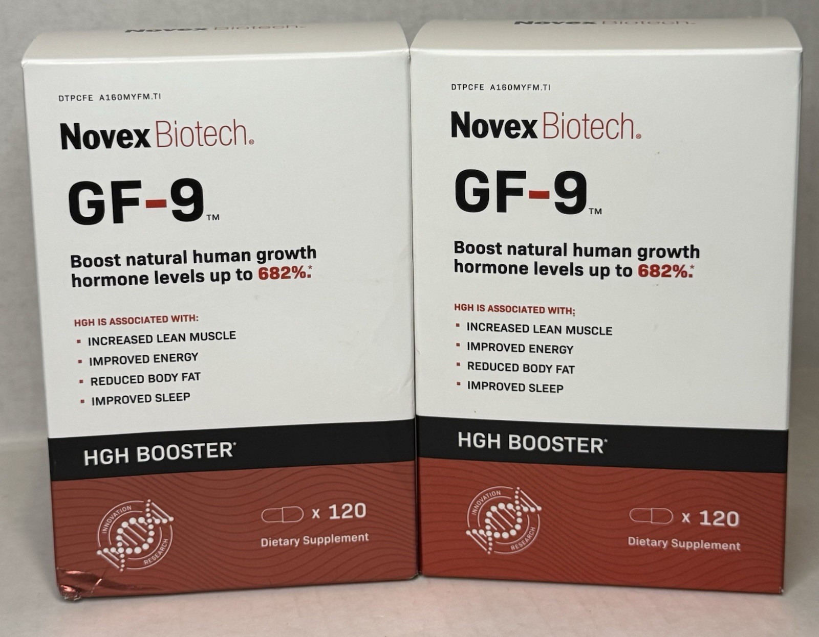 Novex Biotech Growth Factor 9 Dietary Supplement GF-9 240 Caps Exp. 05 / 2028