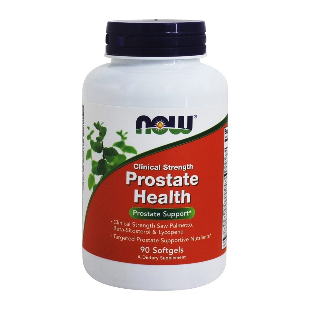 NOW Foods Prostate Health Clinical Strength, 90 Softgels