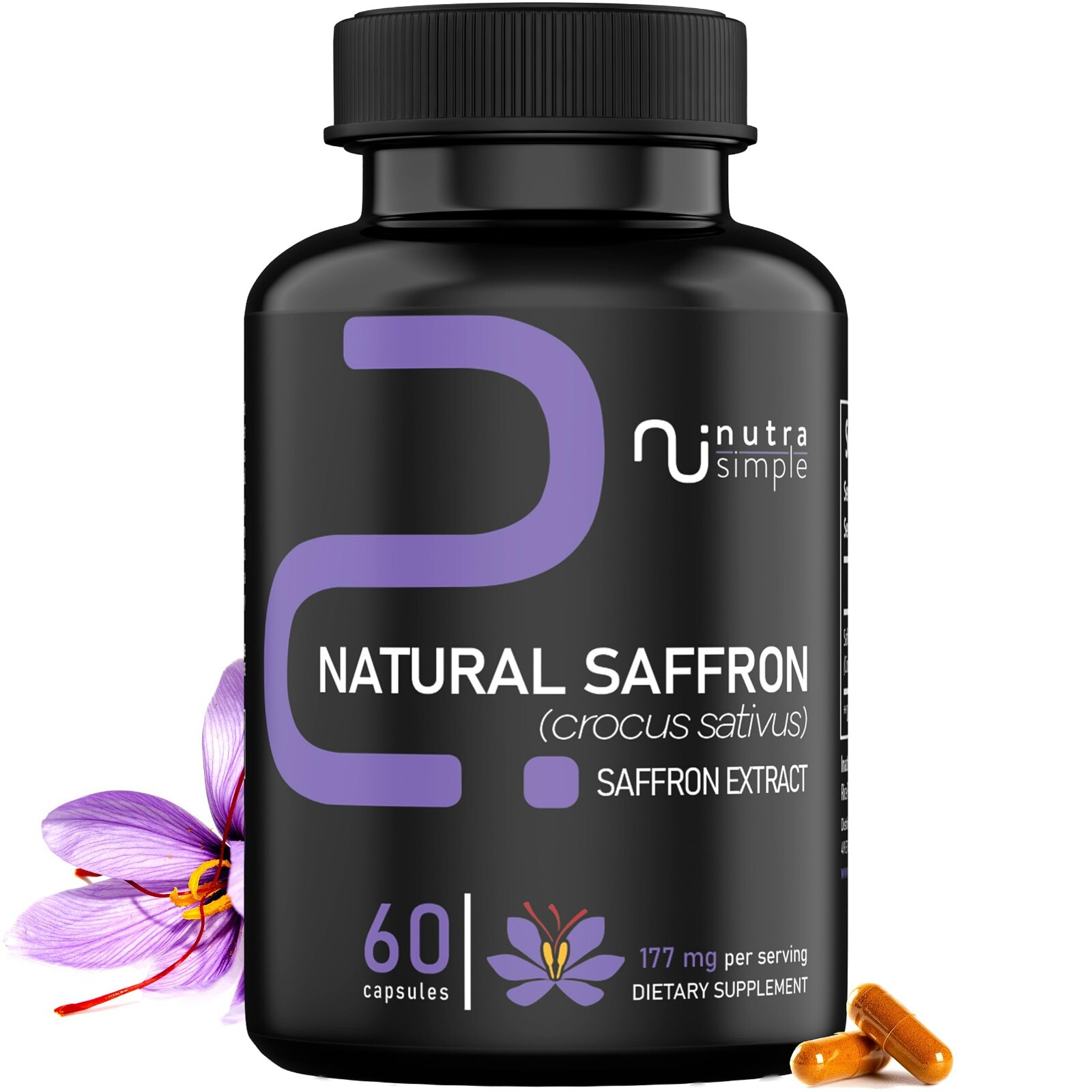 Saffron supplements, Natural Saffron Extract, Focus, Mood & Metabolism Support