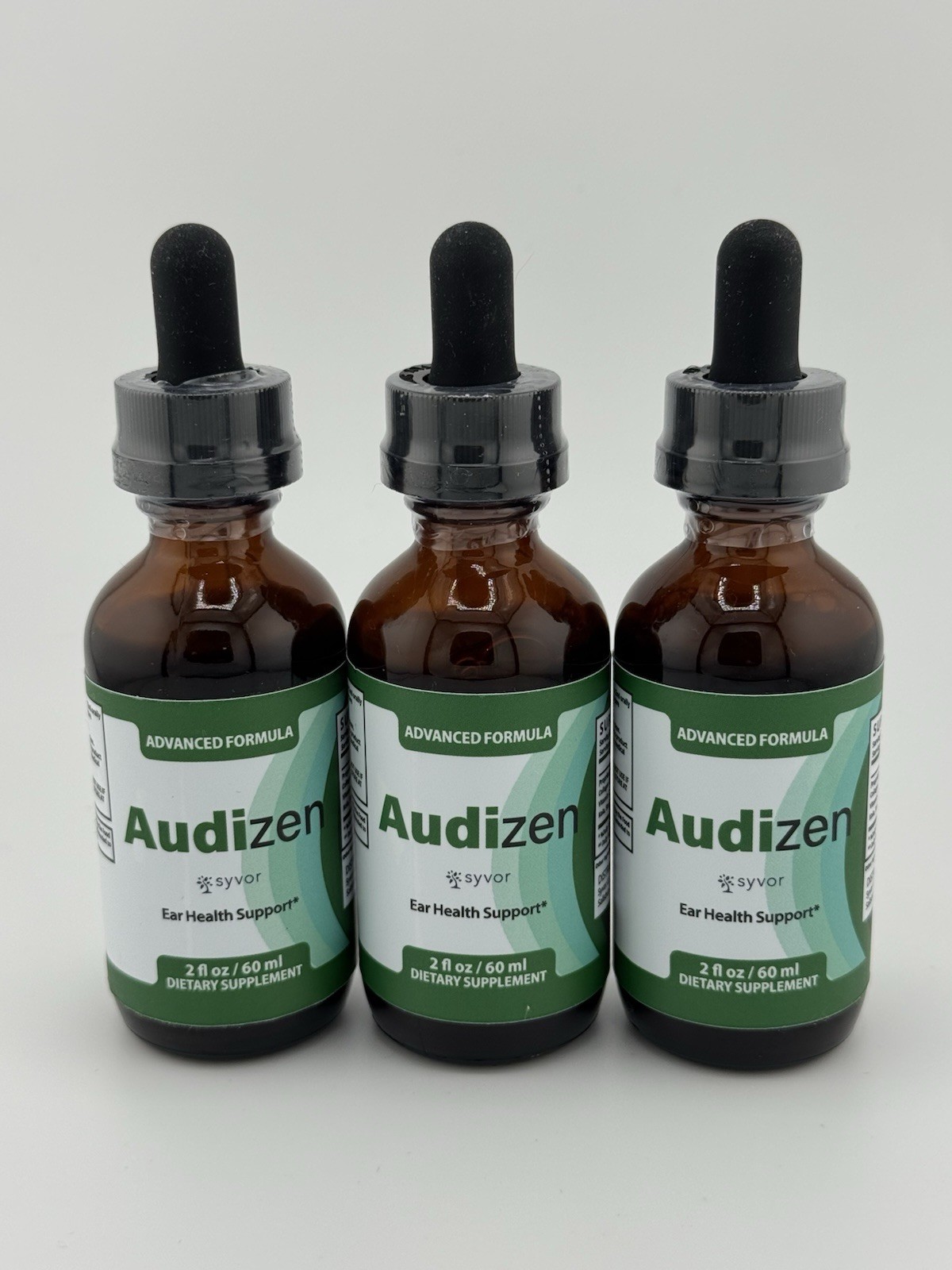 Audizen Drops – Advanced Ear Health and Hearing Support Formula – 3 Pack