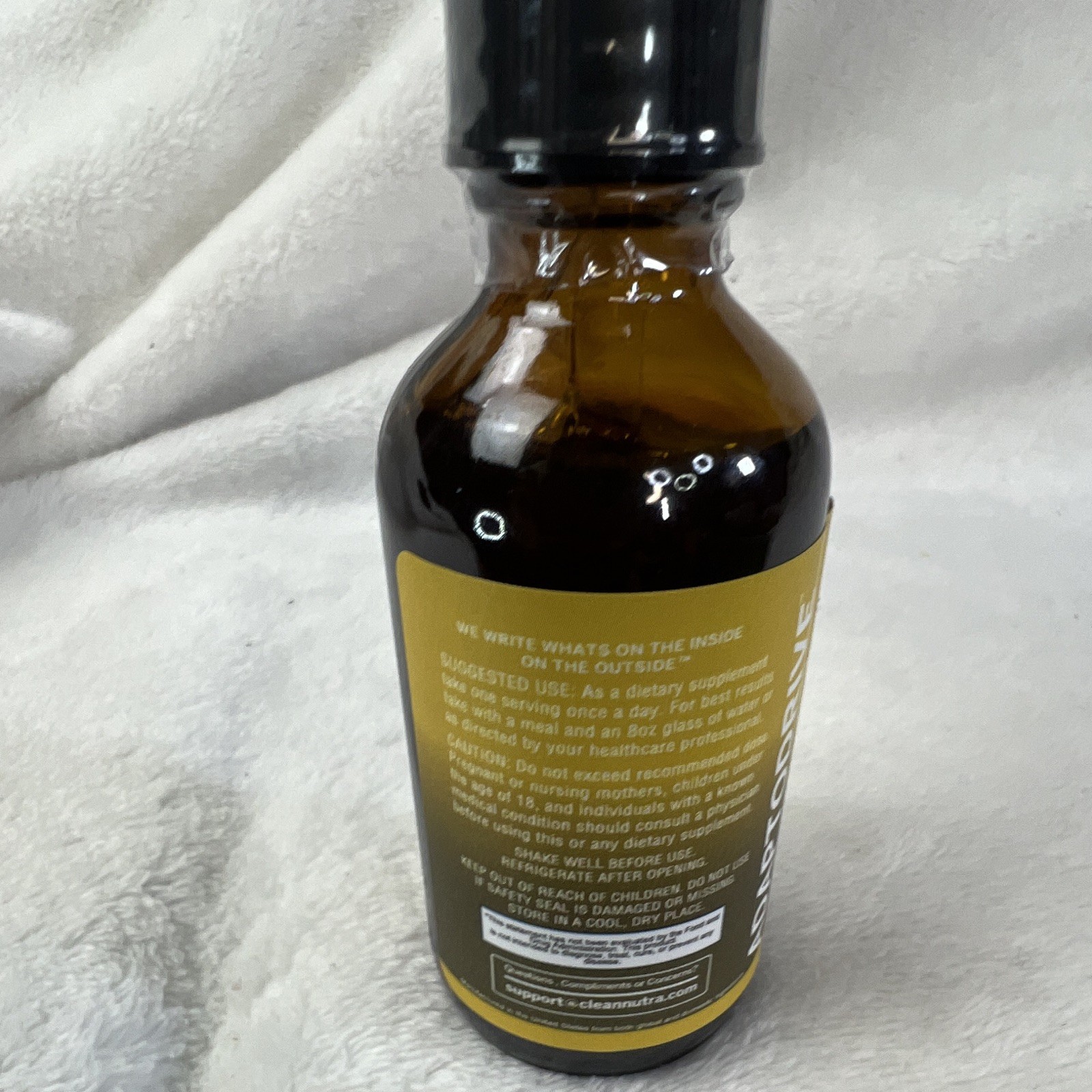 Clean Nutraceuticals ADAPTODRIVE Liquid Drops Maca Ashwagandha 1 oz