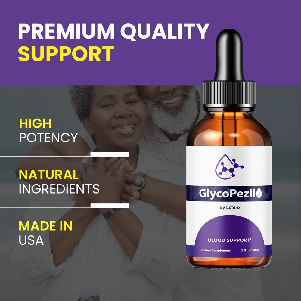 1-5PCS Glycopezil Blood Support Drops GlycoPezil Vitamin Supplement 30-150 Servs
