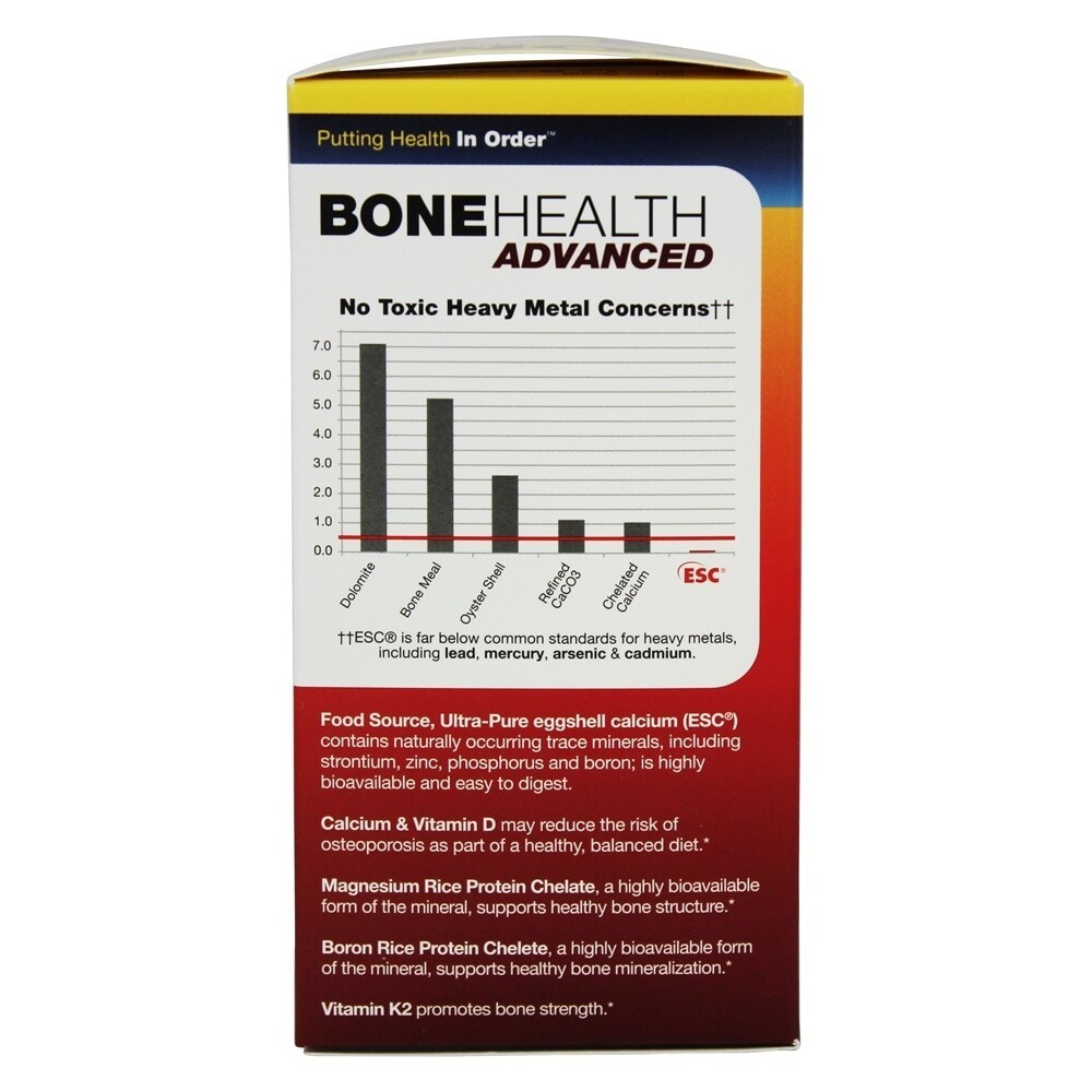 Redd Remedies Bone Health Plus D3 & K2, 120 Vegetarian Capsules