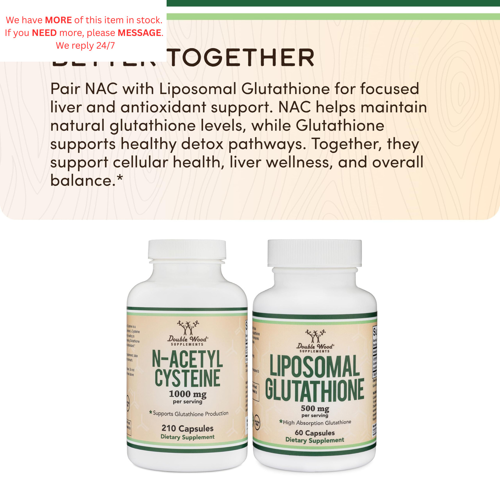 NAC Supplement N-Acetyl Cysteine (1,000mg Per 210 Count (Pack of 1), Red